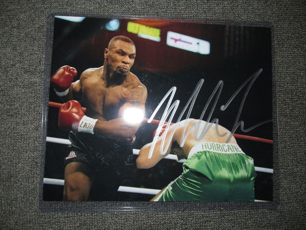 Mike Tyson Autographed/signed Photo (1 of 2)