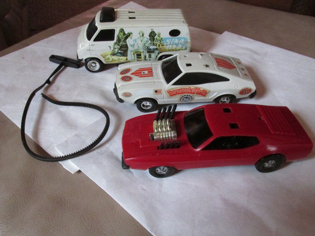 Kenner SSP "Super Sonic Power" 3 cars, Star Wars van, (1 of 3)