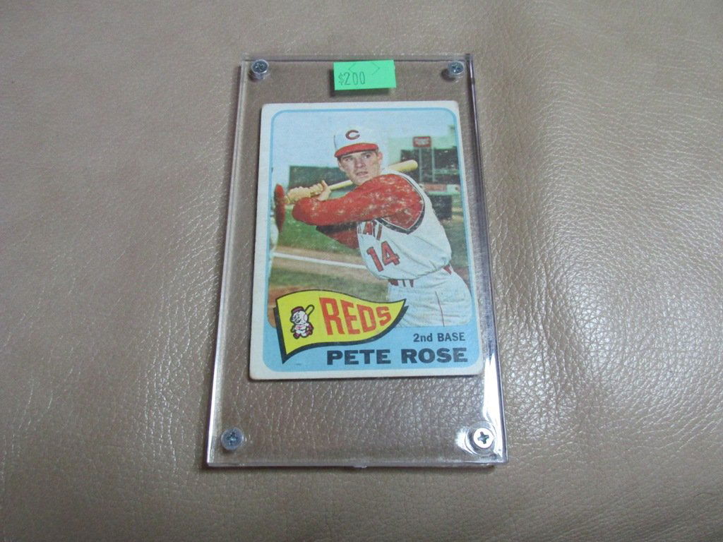 1965 Pete Rose Baseball Card (1 of 2)