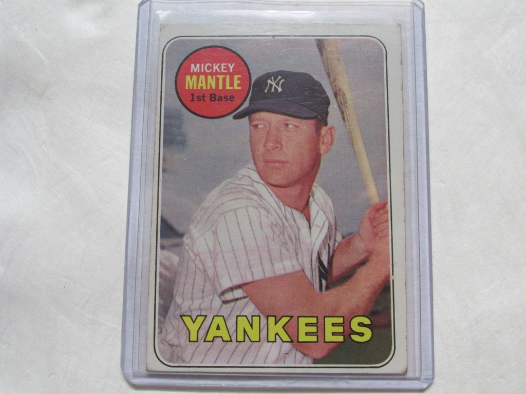 1969 Mickey Mantle High Grade Card (1 of 2)