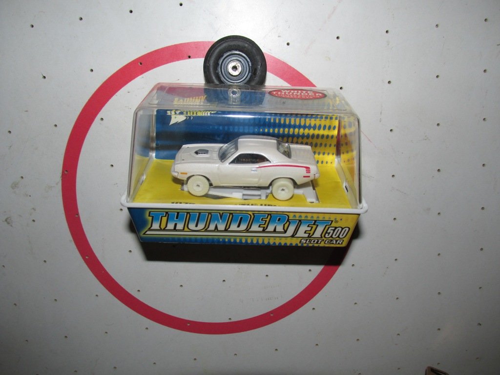 Thunder Tjet slot car 2-3 inches (1 of 1)