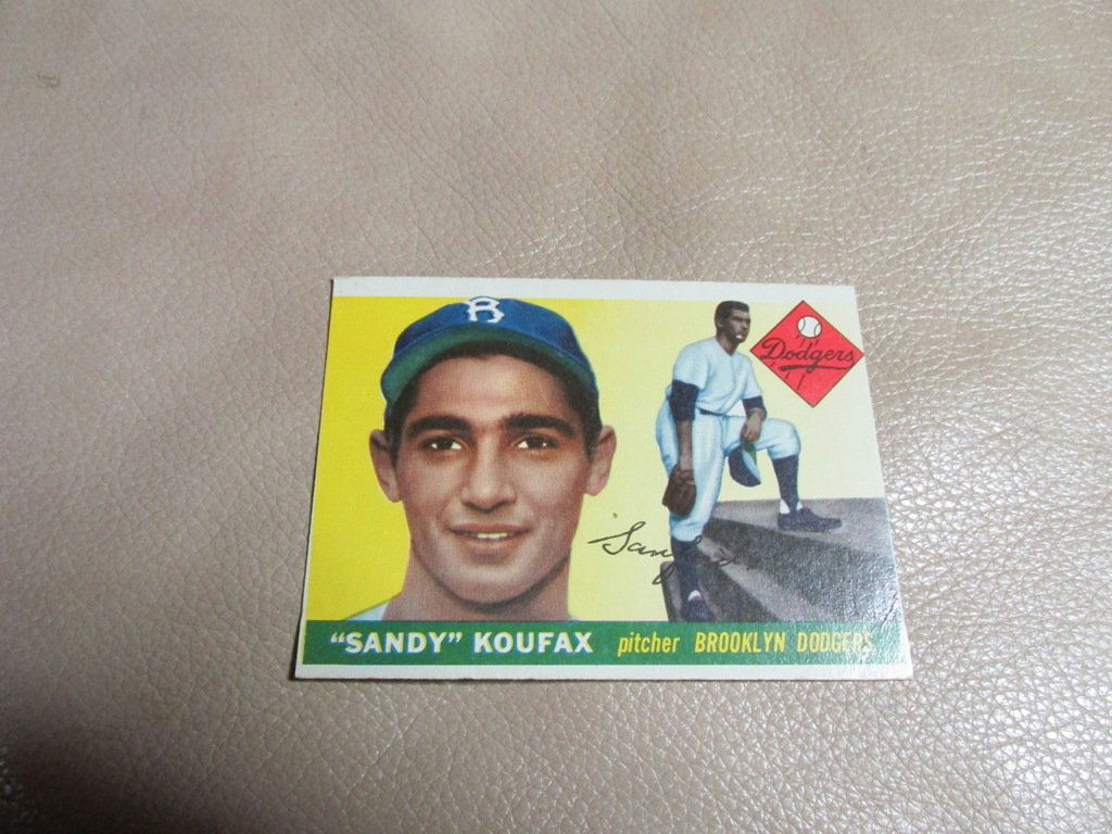 1955 Sandy Koufax Rookie Card #123 (1 of 2)