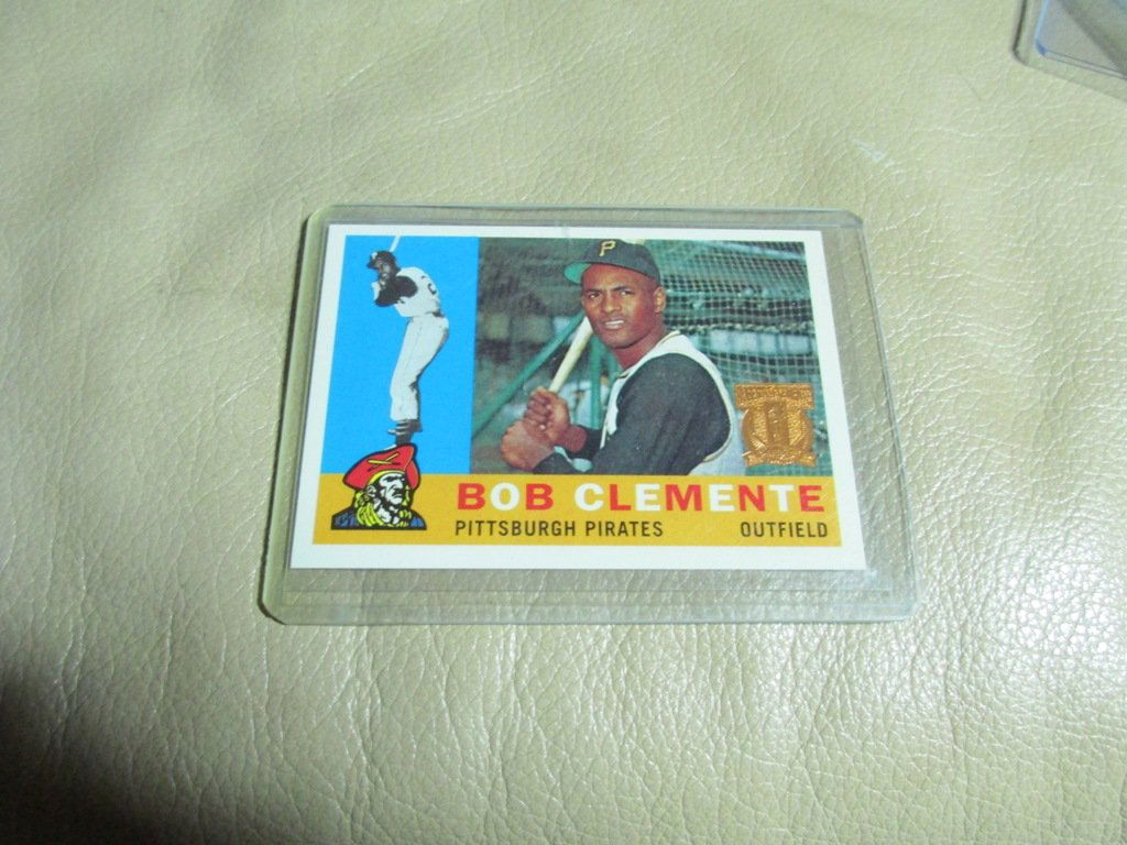 Roberto Clemente Baseball  Card (1 of 2)
