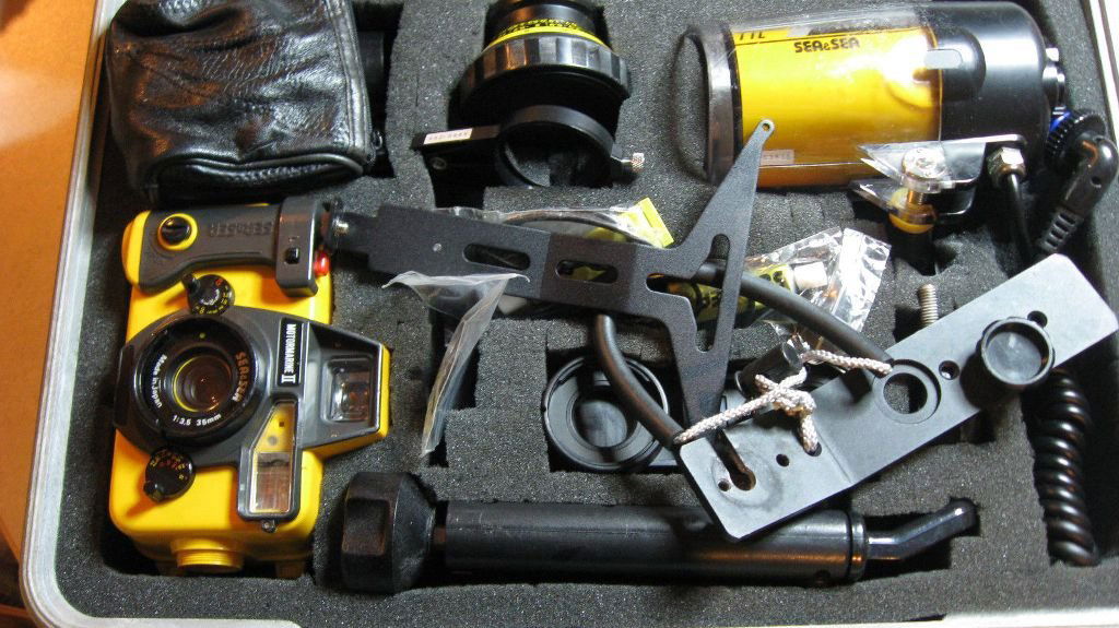 Scuba Underwater Camera with case, lenses , probe (1 of 4)