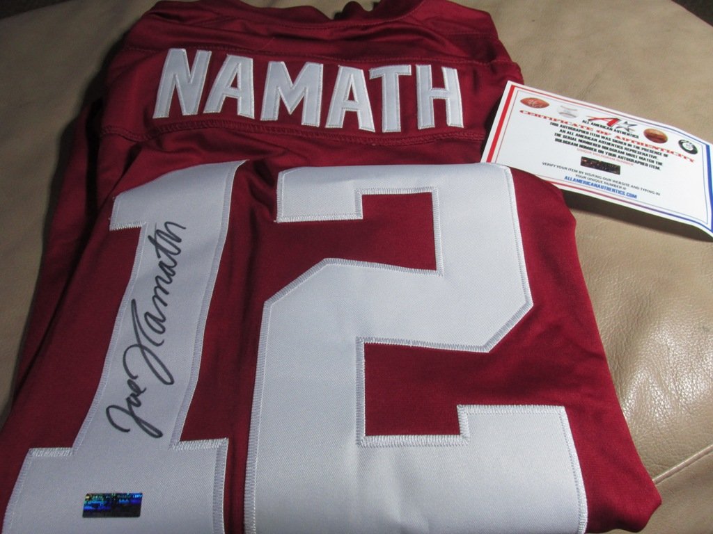 Joe Namath Autographed Jersey (1 of 2)