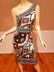 Diane von Furstenberg one shoulder silk printed dress - 5