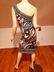 Diane von Furstenberg one shoulder silk printed dress - 7