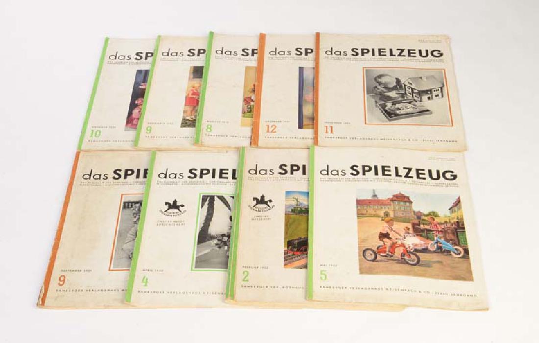 9 Zeitschriften "Das Spielzeug" (1 of 1)