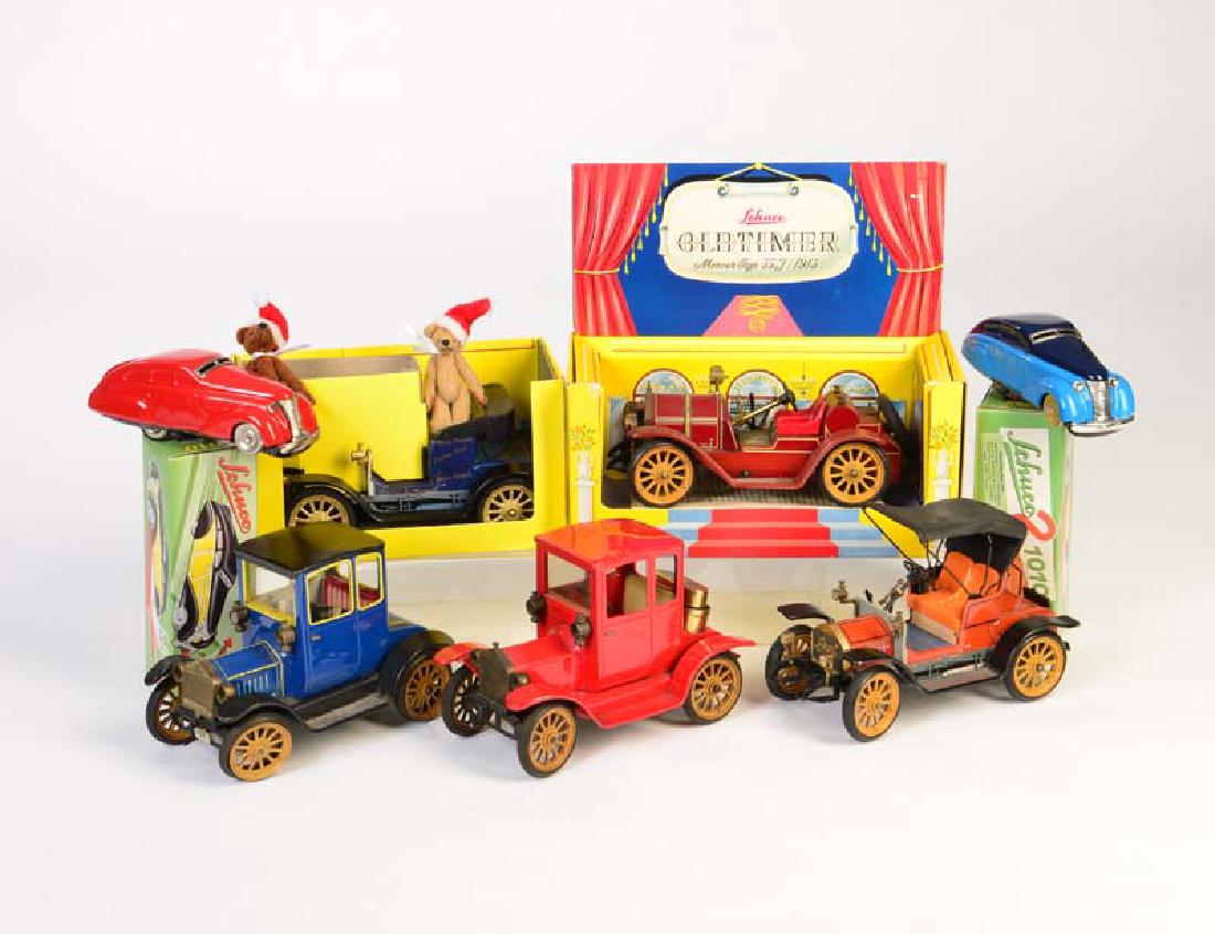 Schuco, 5 Oldtimer + 2 Wendeautos 1010 (1 of 1)