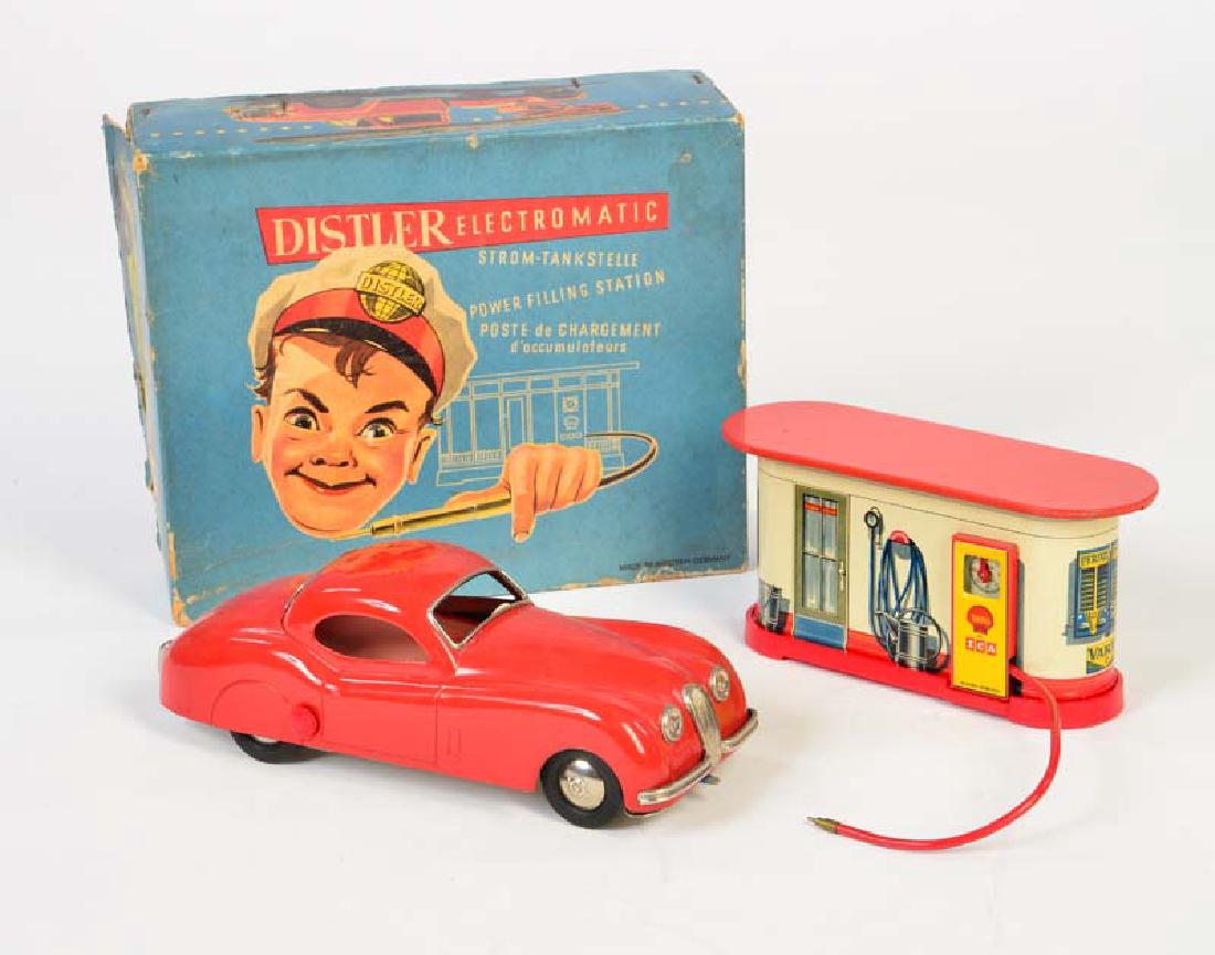 Distler, Electromatic Tankstelle + Jaguar (1 of 1)