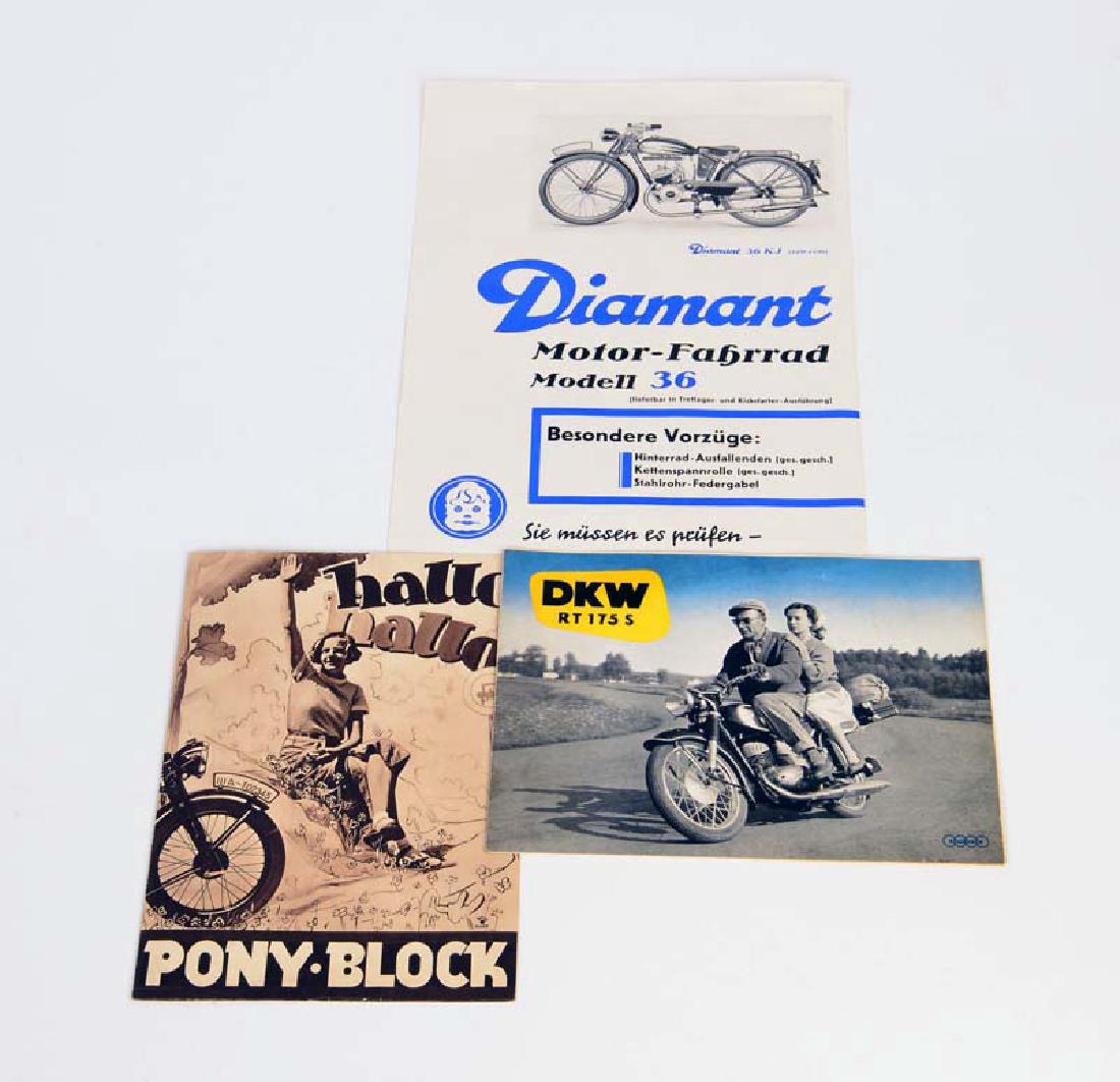NSU, DKW + Diamant: 3 Prospekte 30er Jahre (1 of 1)