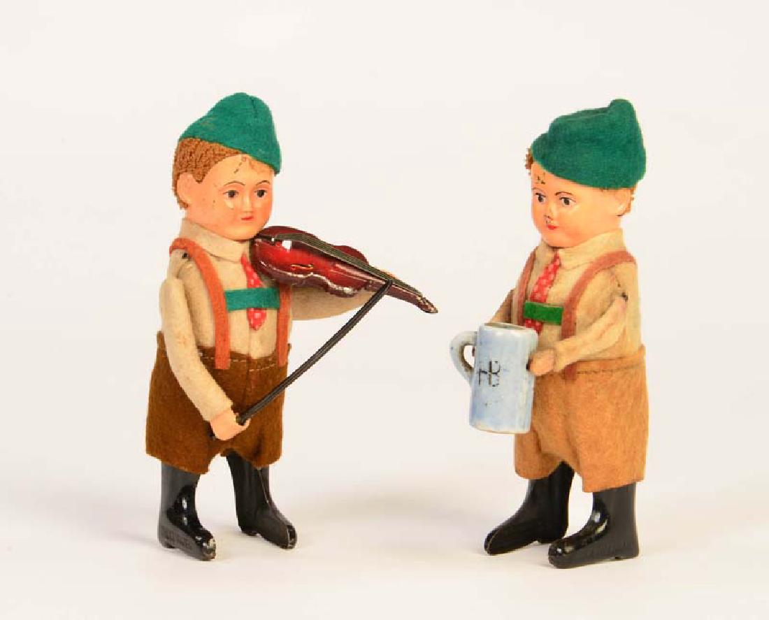 Schuco, 2 Bayern mit Geige + Krug (1 of 1)