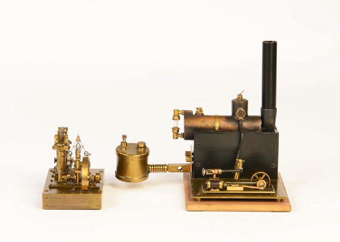 Miniatur Dampfmaschine + Antriebsmodell (1 of 1)