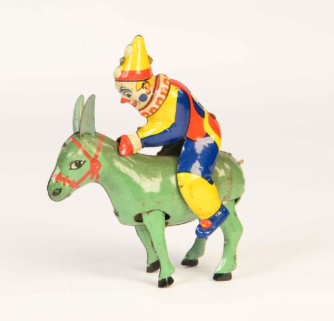 B + S, Esel mit Clown (1 of 1)