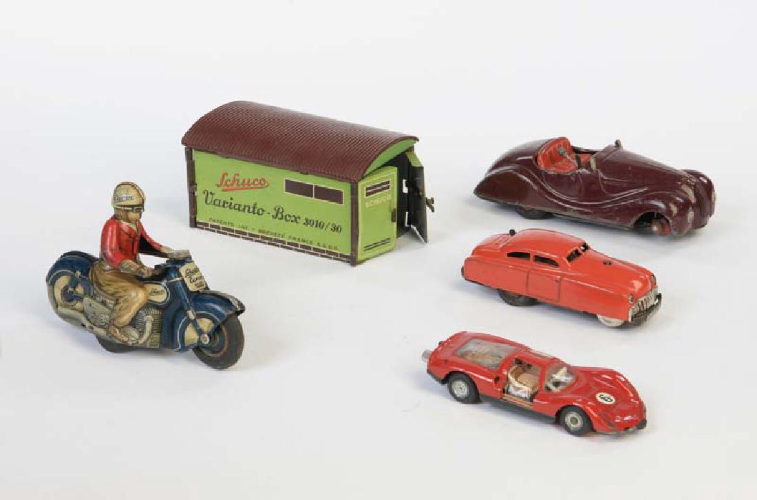 Schuco, Varianto, Examico u.a.,: Schuco, Varianto, Examico u.a., US Z. Germany, W.-Germany, 10 -14 cm, Blech, LM, teilweise beschaedigt/unkomplett, bitte besichtigen