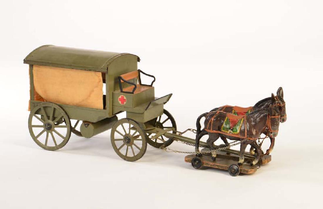 Elastolin, Maultiergespann 1. WK (1 of 1)