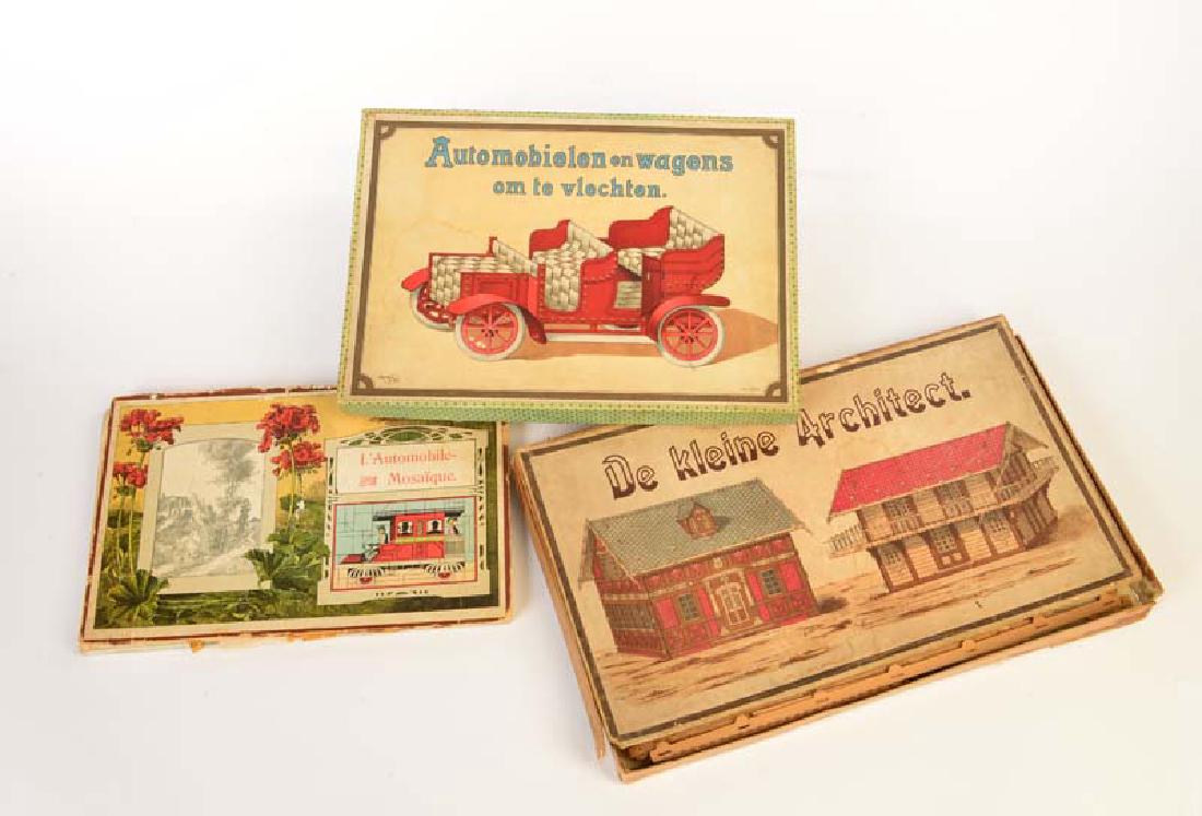 Carl Brandt, W & S u.a., 3 Baukaesten, 2x Antomic + 1x (1 of 1)