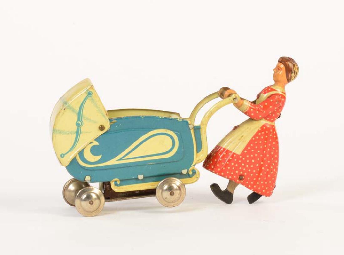 Adolf Hahn, Frau mit Kinderwagen (1 of 1)