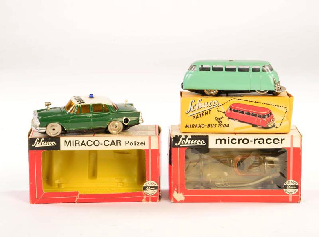 Schuco, Micro Racer, Mirako Car + Mirako Bus (1 of 1)