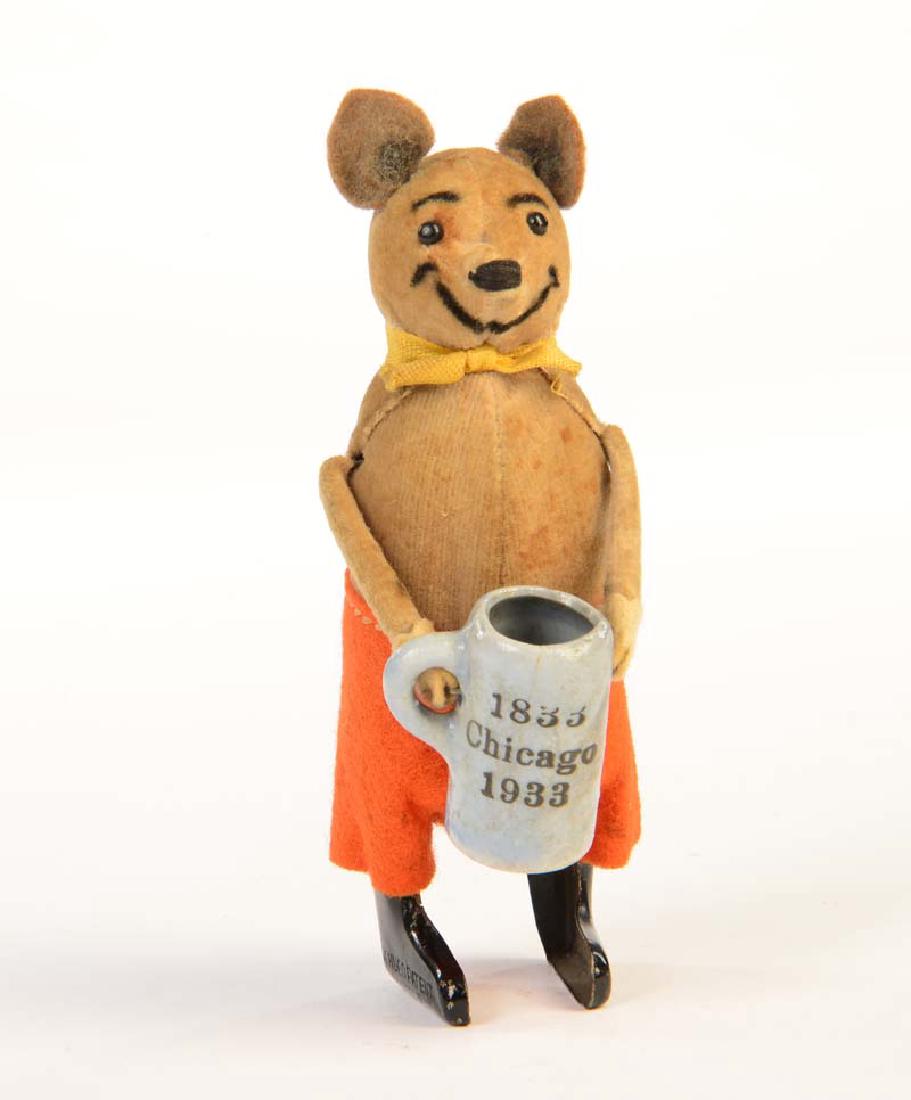 Schuco, Maus mit Krug "Chicago 1933" (1 of 1)