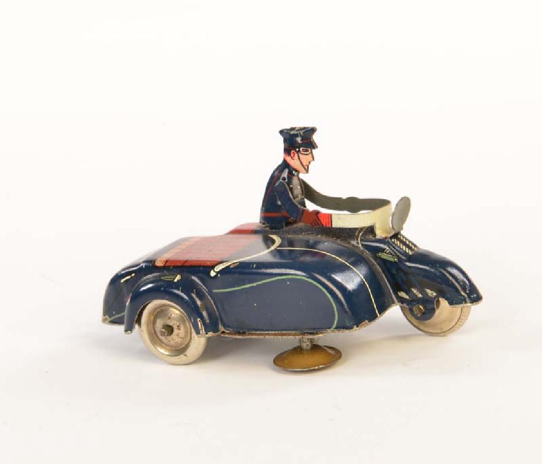 Tippco, Polizeimotorrad mit Beiwagen (1 of 1)