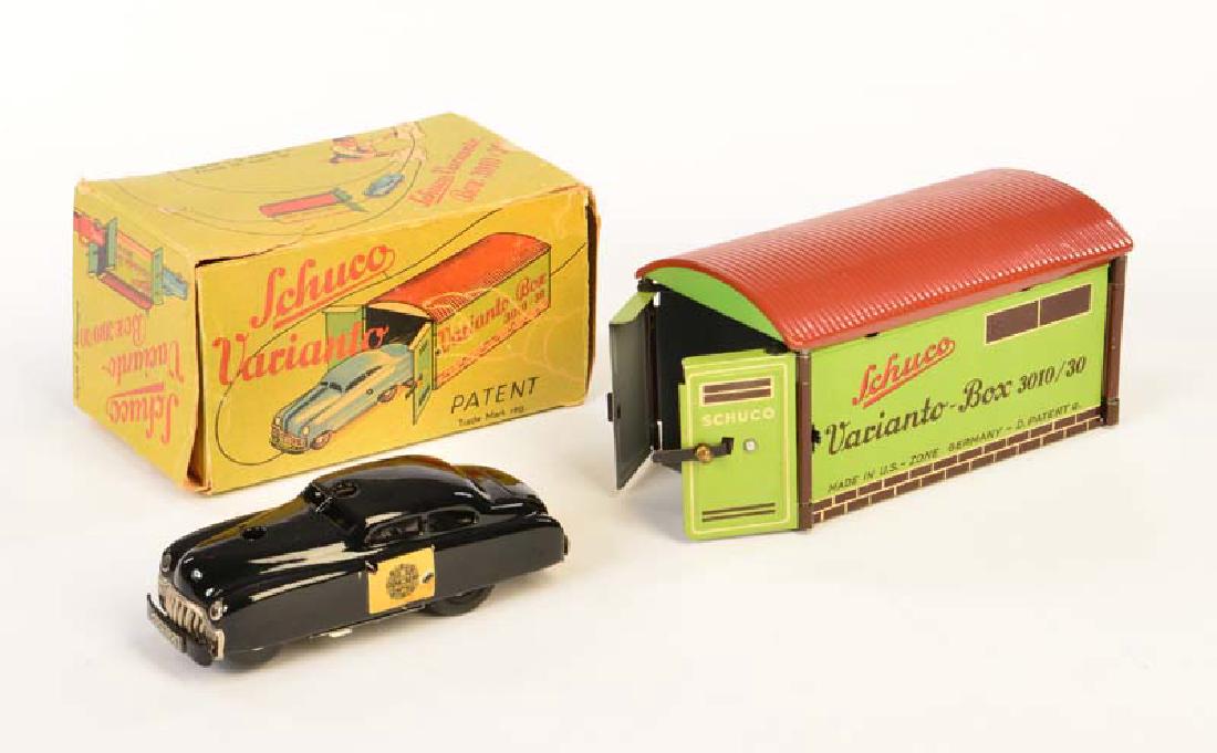 Schuco, Varianto Garage + Patrol Car (1 of 1)