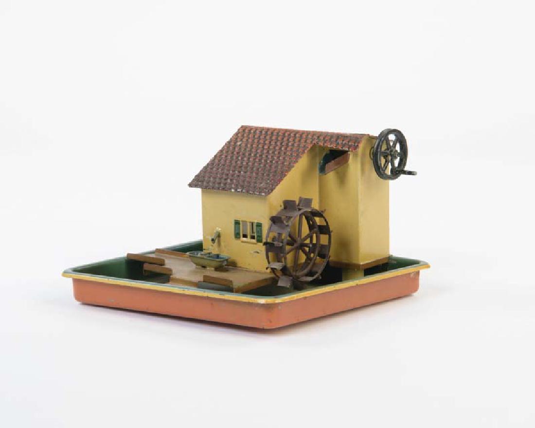 Marklin, Wassermuehle: Marklin, Wassermuehle, Germany VK, 18,5x18,5 cm, Blech, min. LM, sonst gut