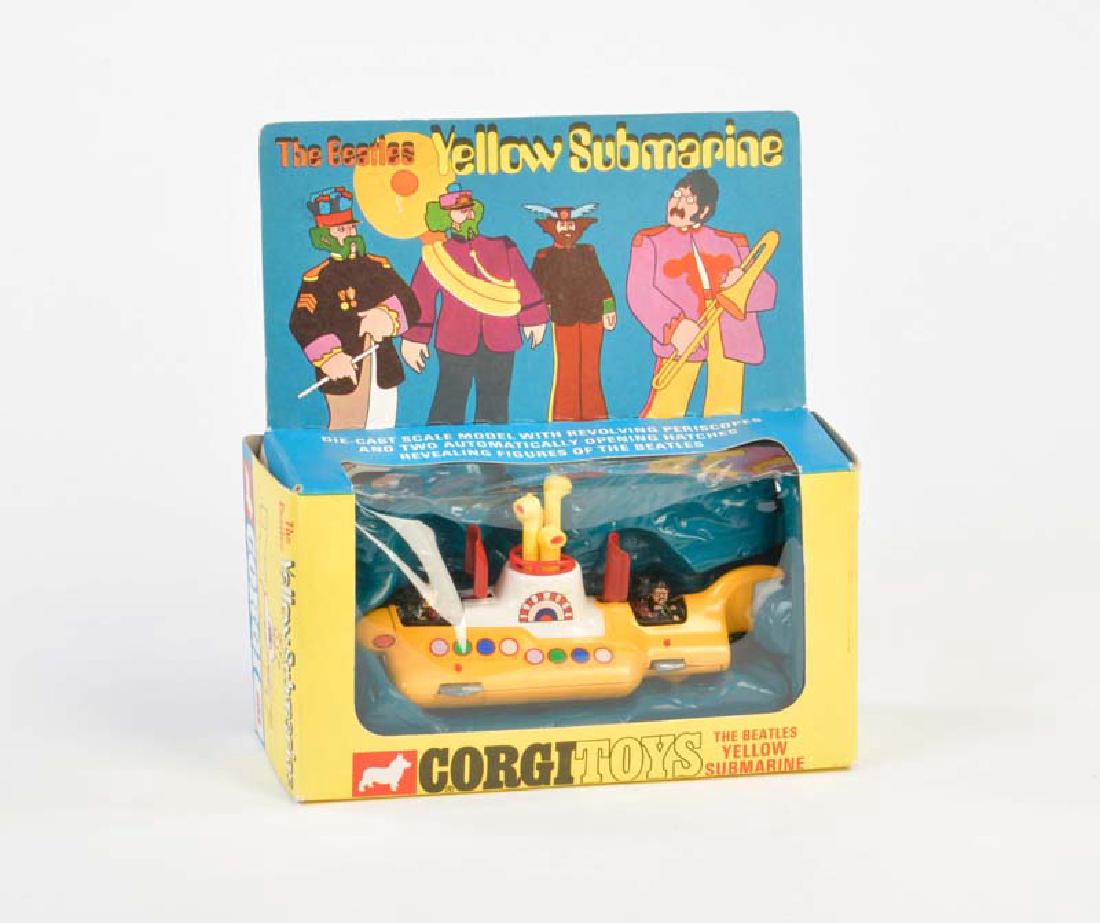 Corgi Toys, The Beatles Yellow Submarine: Corgi Toys, The Beatles Yellow Submarine, England, 1:43,diecast, box C 1, C 1