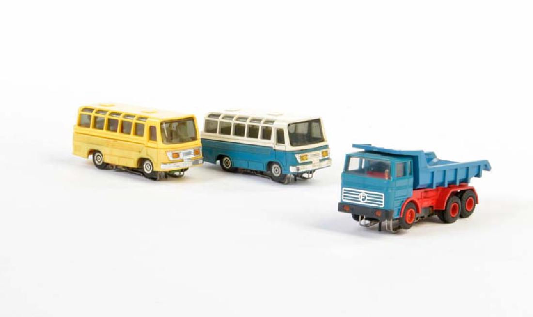 Faller, 2x Bus + LKW fuer AMS Bahn (1 of 1)