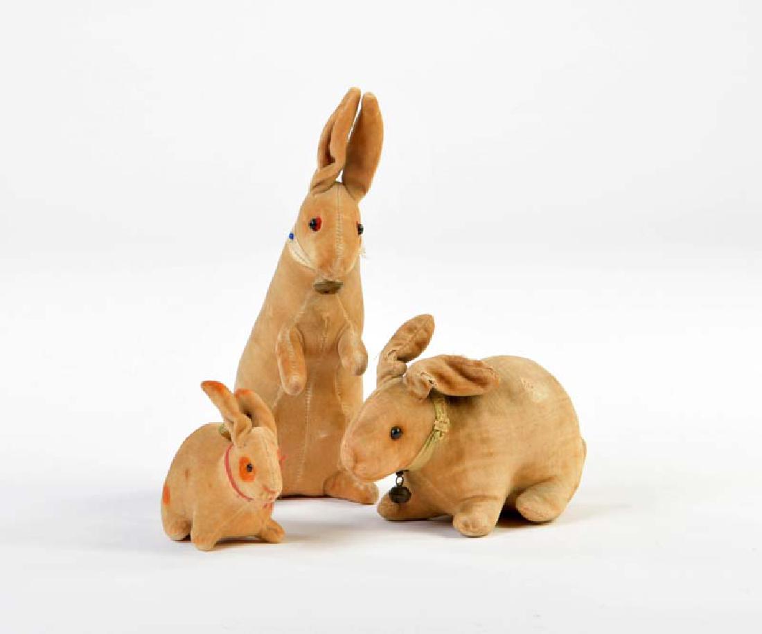 Steiff, 3 Hasen (1 of 1)
