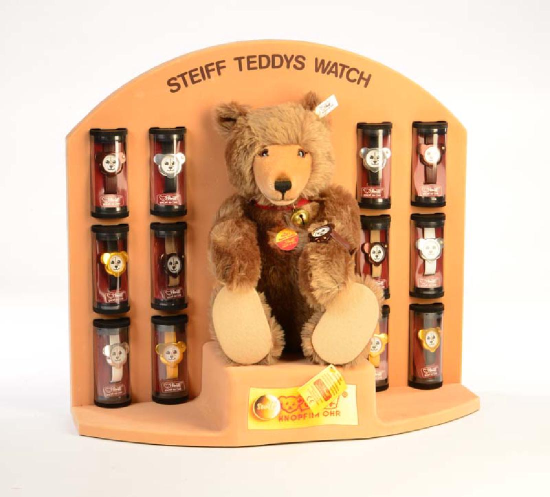 Steiff, Teddy Watch mit 13 Uhren (1 of 1)