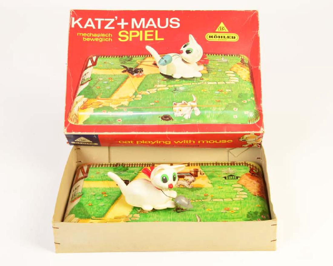 Koehler, Katz und Maus Spiel: Koehler, Game Cat and Mouse, plastic, cw ok, box C 1-2, C 1