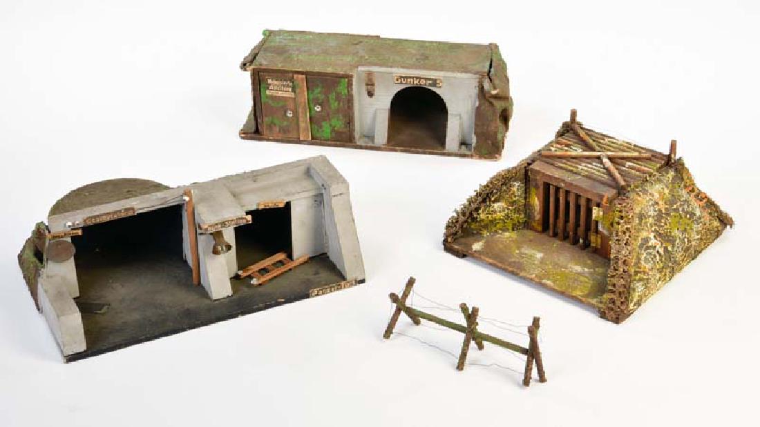 Hausser, 3 Bunker: Hausser, 3 Bunkers, Germany pw, composite + wood, first series before 1930, C 2