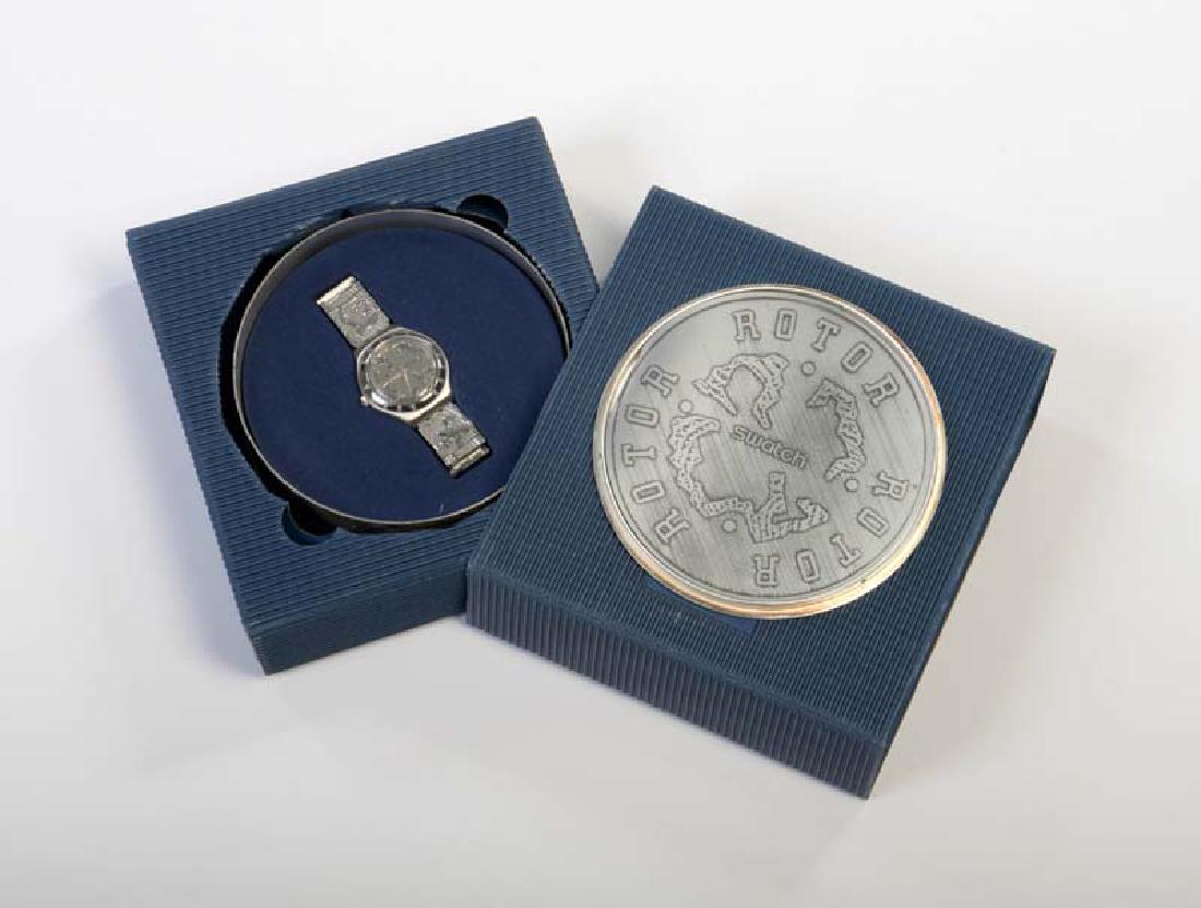 Swatch, Irony Rotor: Swatch, Irony Rotor, Swiss made, box C 1, C 1