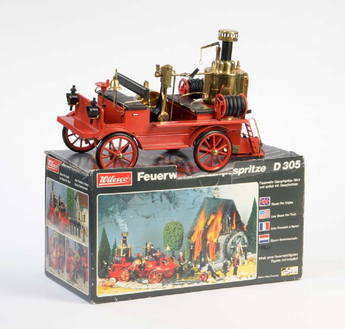 Wilesco, Feuerwehr Dampfspritze (1 of 1)