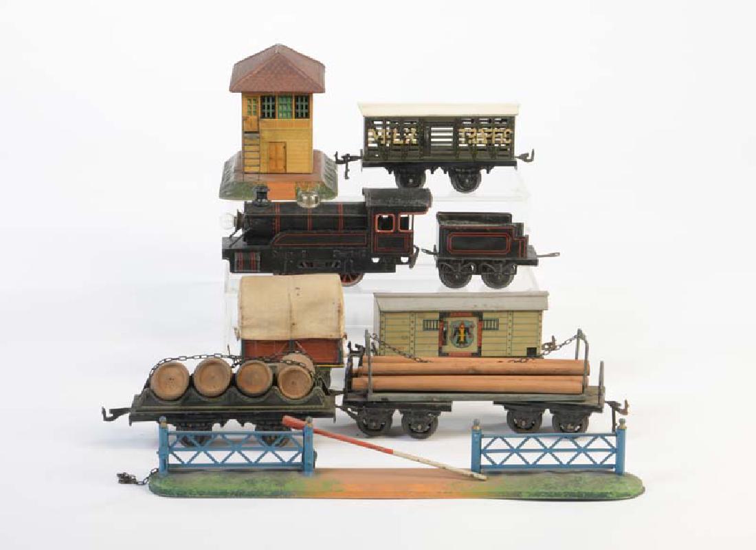 Bing, Lok, 5 Wagen + Zubehoer (1 of 1)