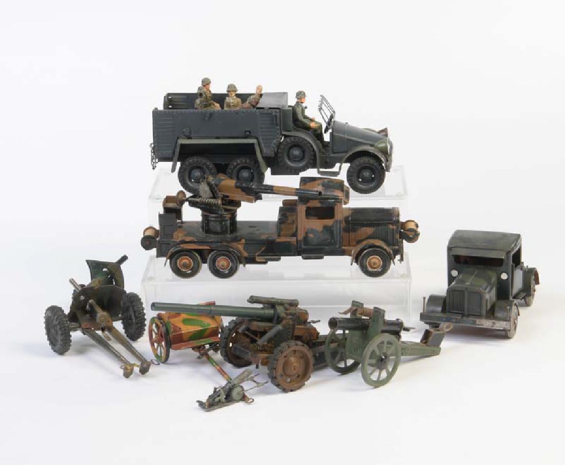 Lineol u.a., Konvolut Militaerspielzeug (1 of 1)