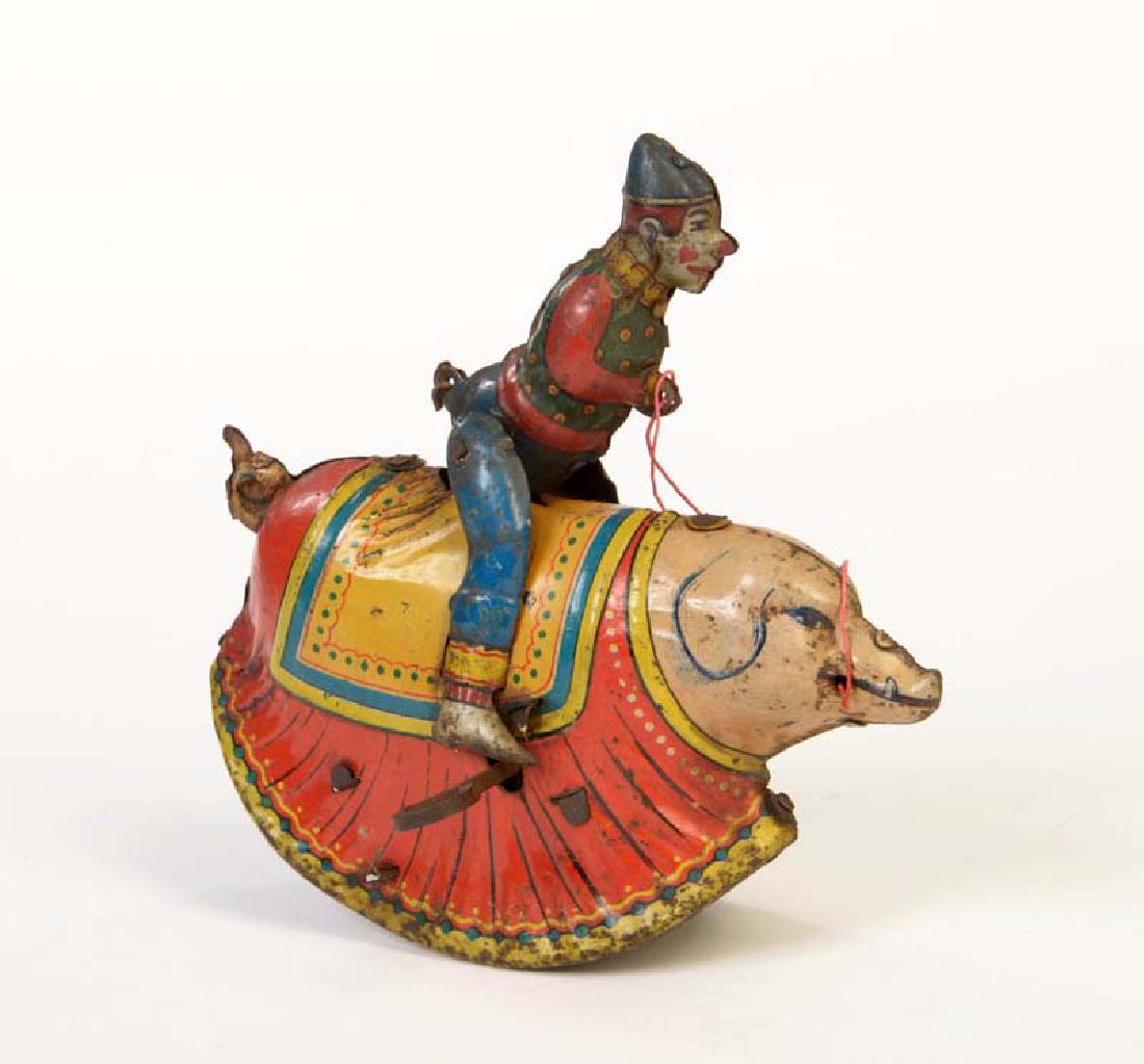 Ebo ?.Clown auf Schwein (1 of 1)