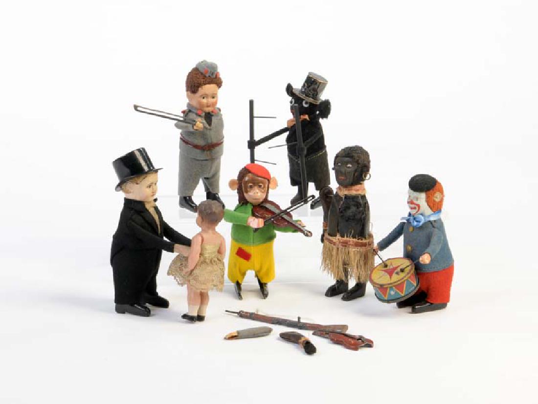 Schuco, 6 Tanzfiguren mit Maengeln (1 of 1)