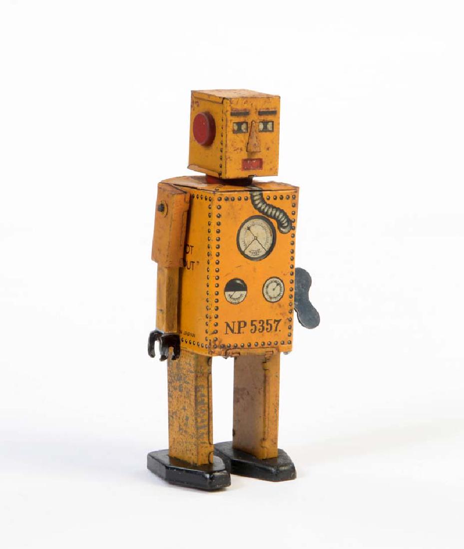 Lilliput Robot von 1937: Lilliput Robot from 1937, Japan, tin, cw ok, min. paint d., forearms replaced, very rare !