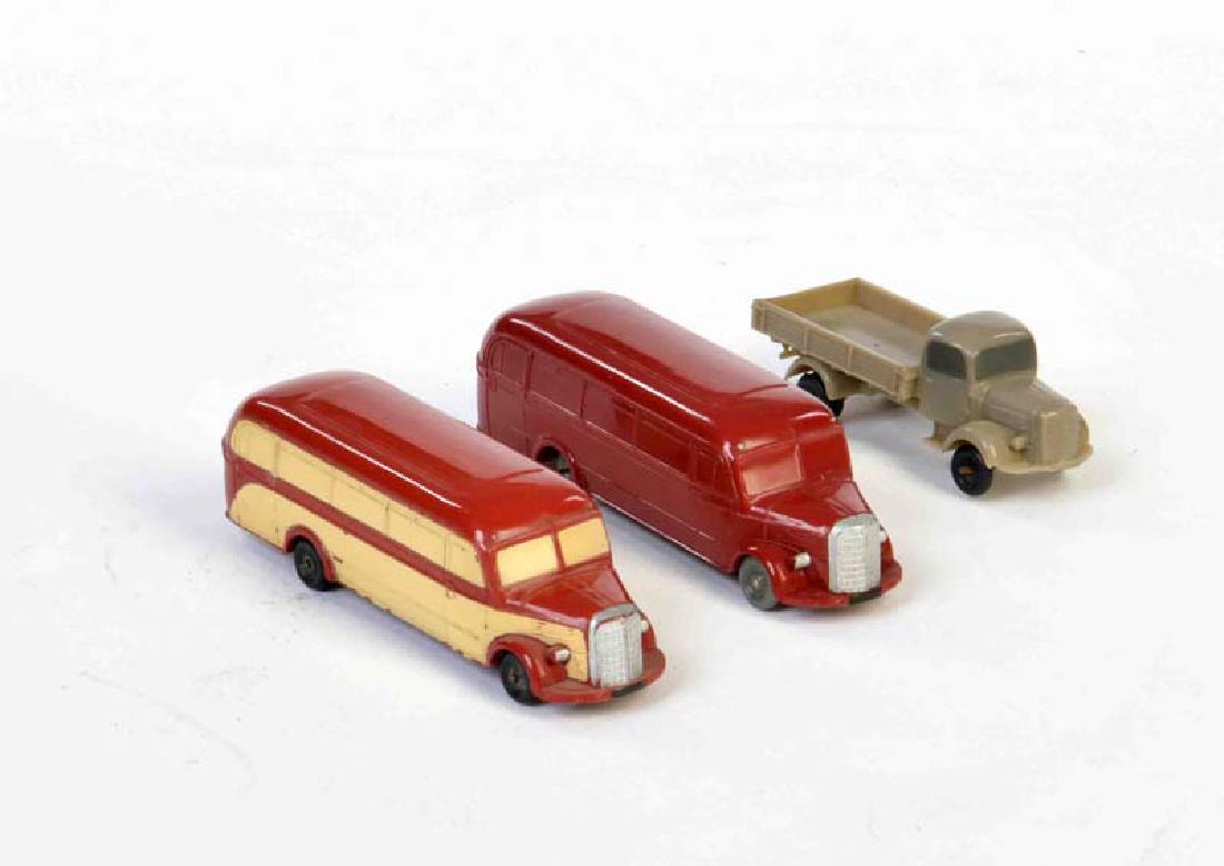 Marklin, Mercedes, 2 Busse + LKW (1 of 1)