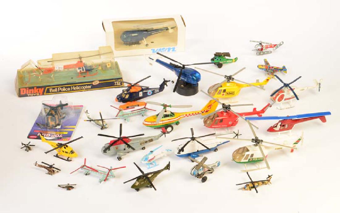 Dinky Toys u.a., Konvolut Helikopter (1 of 1)