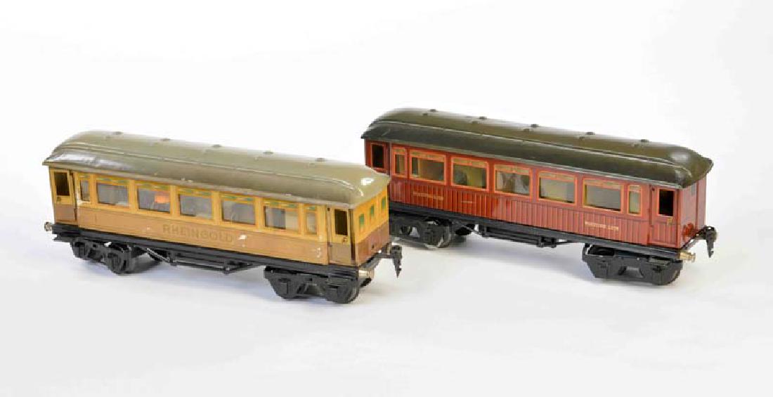 Marklin, Schlaf  Wagen + Rheingold Wagen (1 of 1)