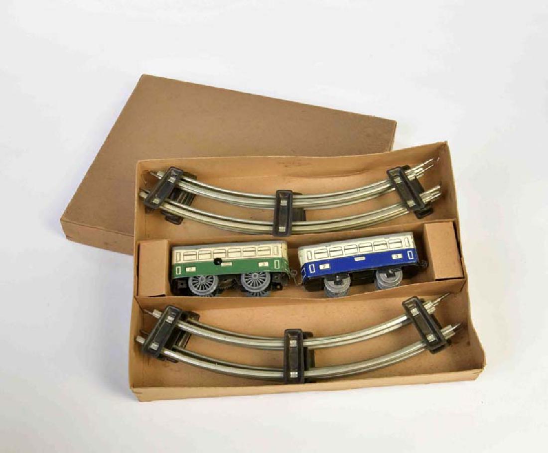 Bub, Triebwagen Packung: Bub, Triebwagen Packung, US Z. Germany, 29x22 cm, Blech, Funktion ok, Z 1-2