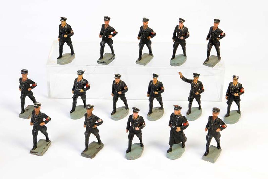 Elastolin + Lineol, 16 SS Figuren (1 of 1)