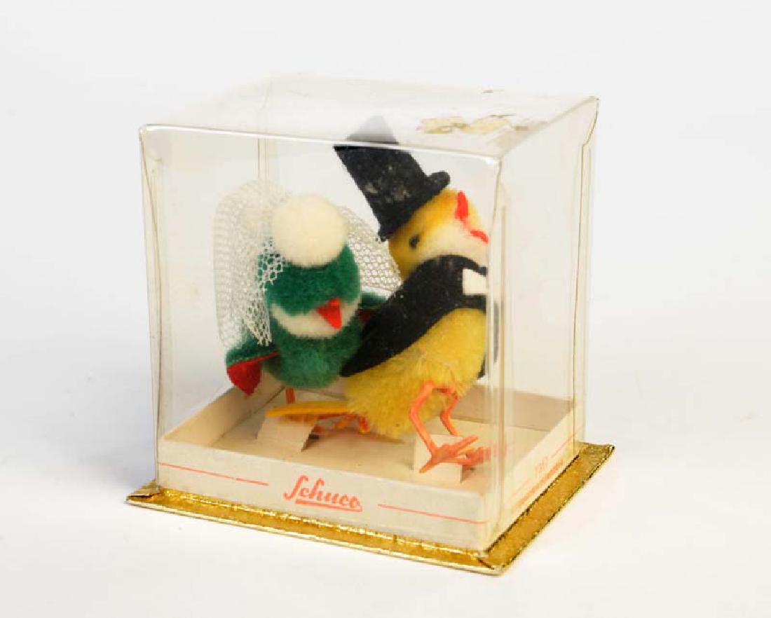 Schuco, Vogelhochzeit 7317: Schuco, Vogelhochzeit 7317, W.-Germany, 7,5x6 cm, Okt Z 2+, Z 1