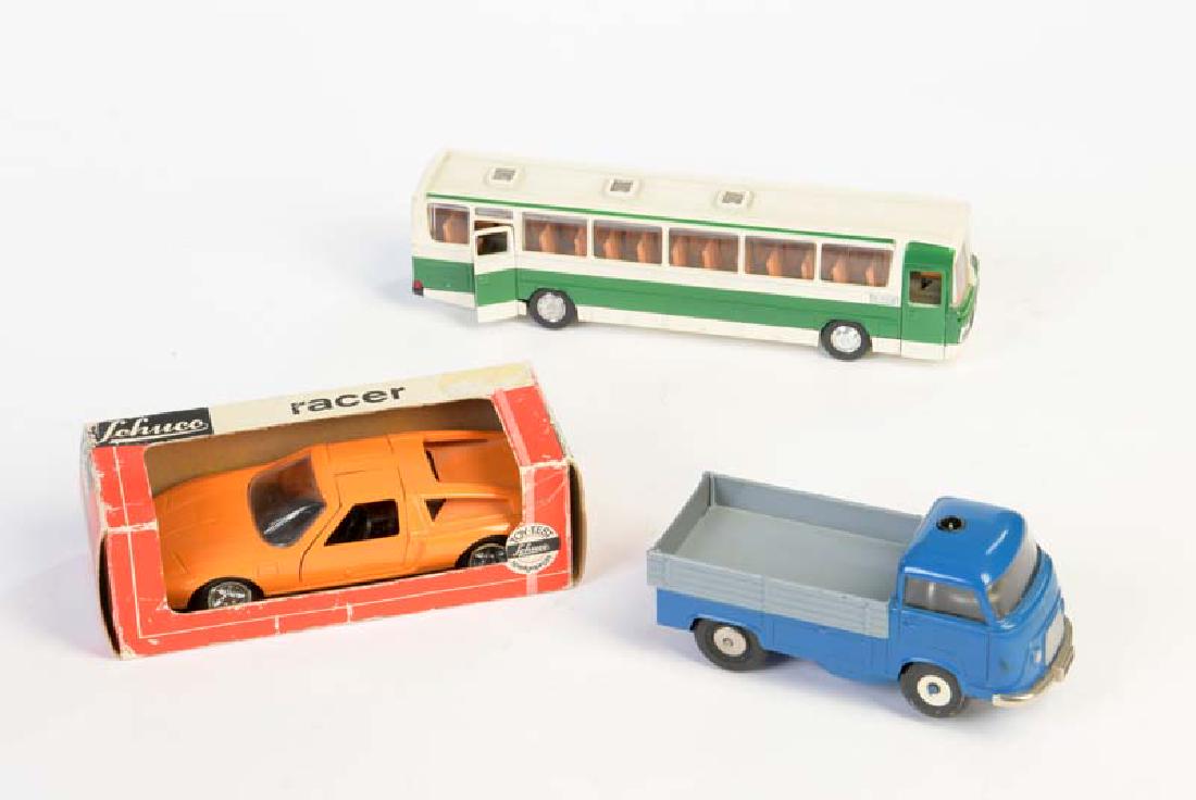 3 Schuco Autos, Ford FK 1000 + Mercedes C 111 + (1 of 1)