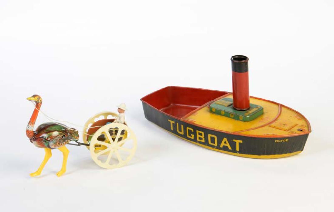 Koehler u.a., Straussenkutsche + Tug Boat (1 of 1)