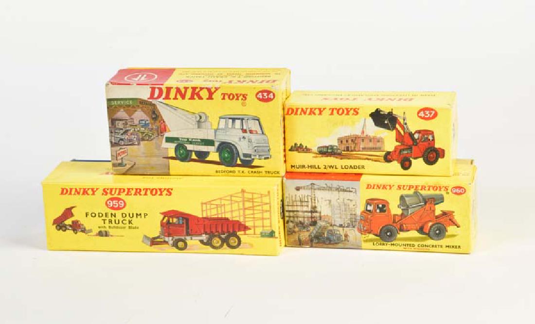 Dinky Toys, 4 Leerkartons 434, 437, 959 + 960 (1 of 1)