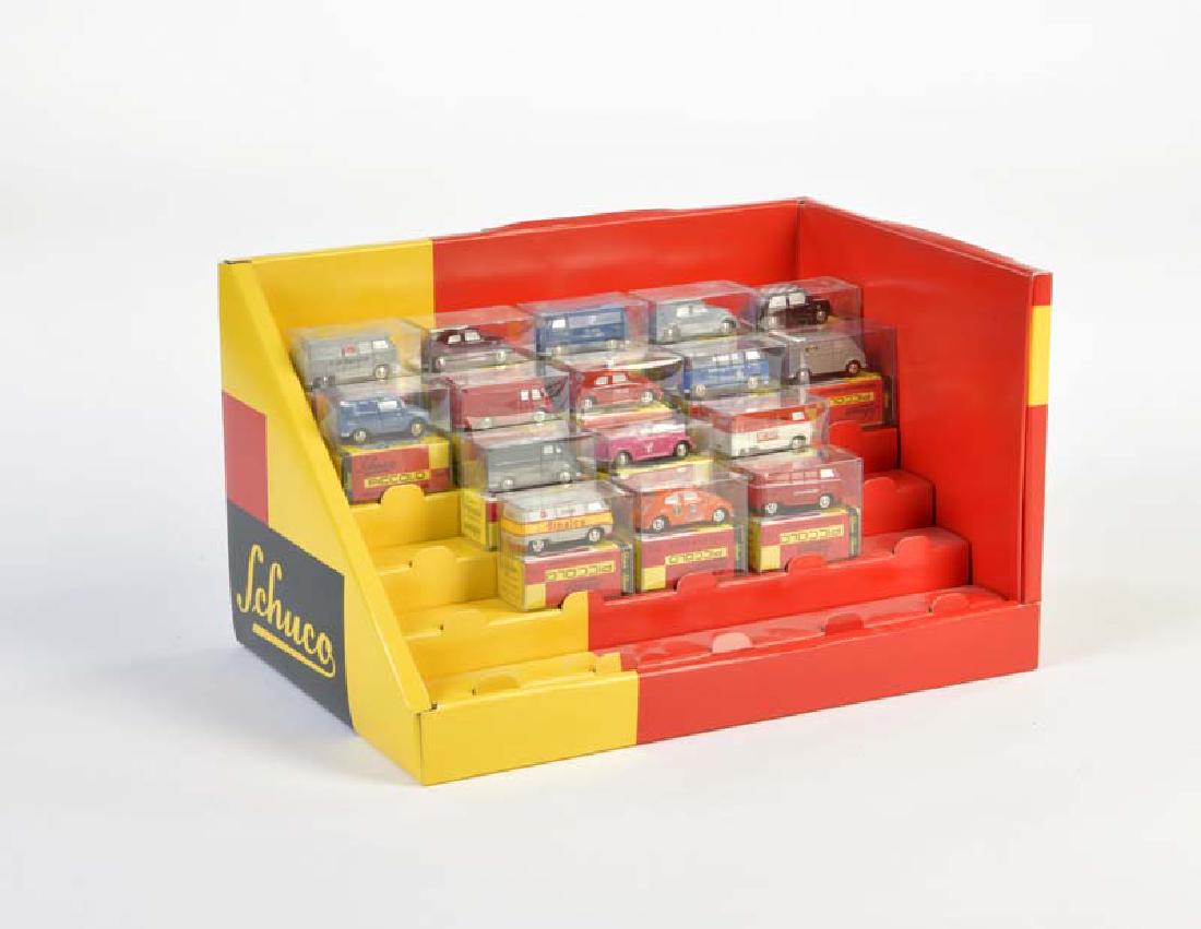 Schuco, Werbedisplay fuer Piccolos (mit 16 VW Modellen) (1 of 1)